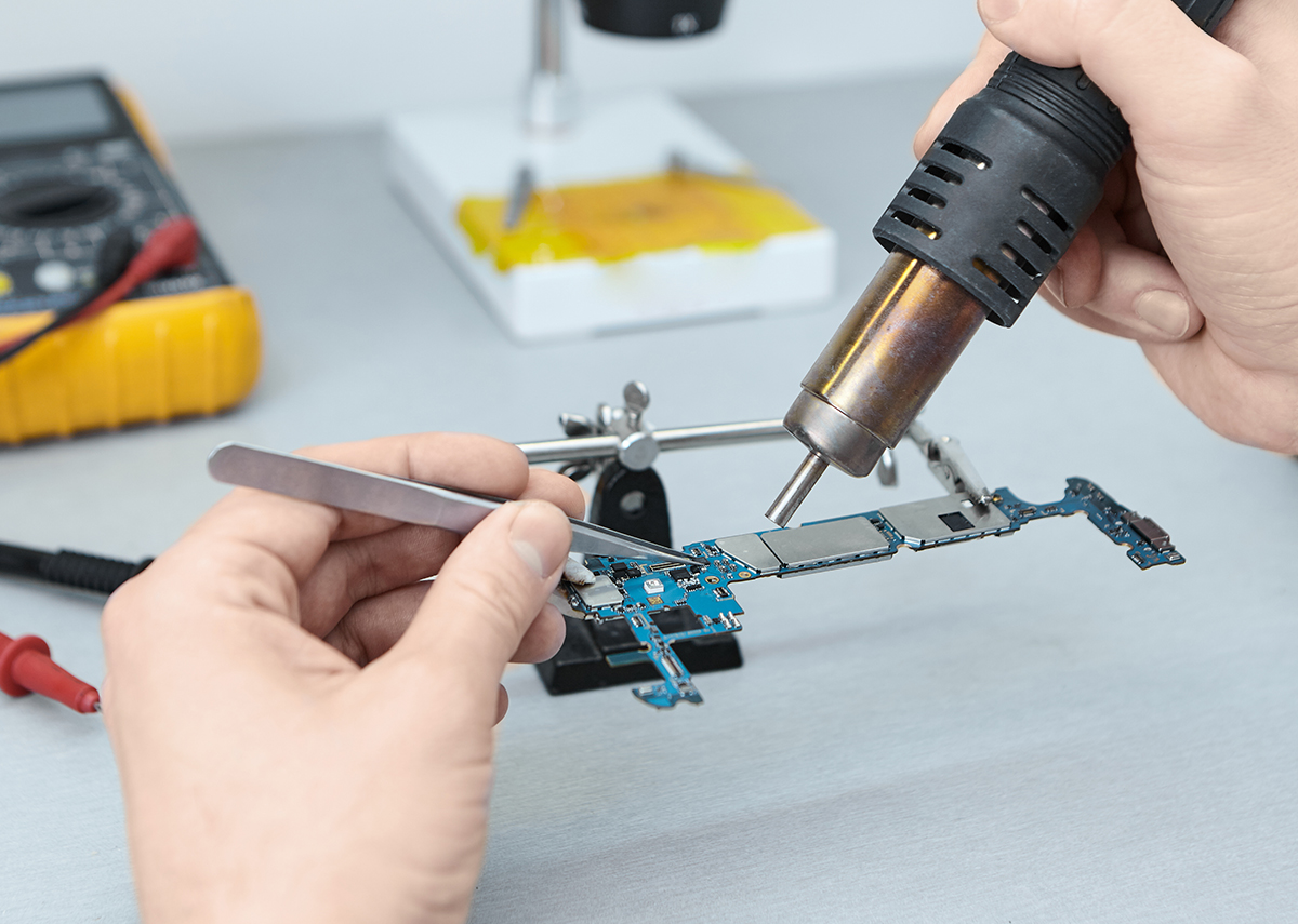 Shelf Realtors computer at office work Shelf Realtors computer at office work